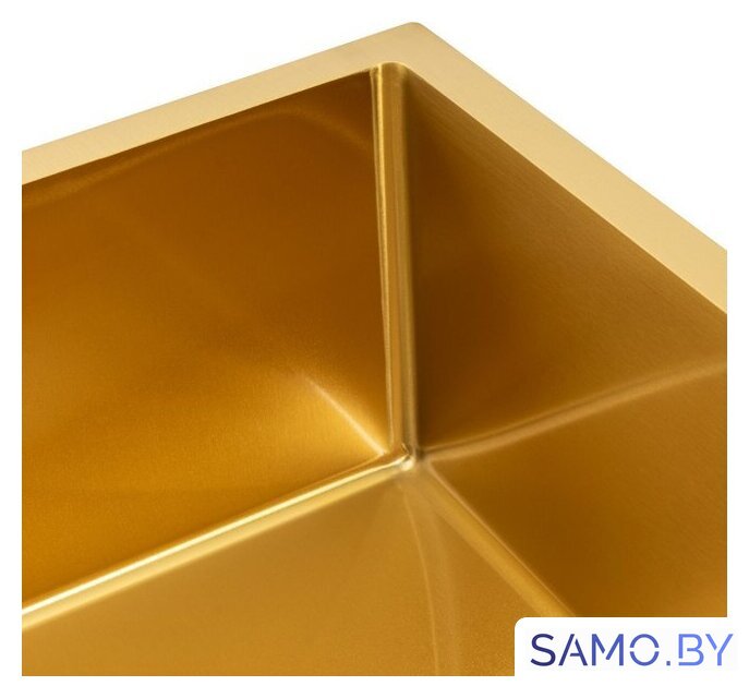 Кухонная мойка ARFEKA ECO AR 450*450 GOLD PVD NANO - Изображение №6 — Интернет-магазин samo.by