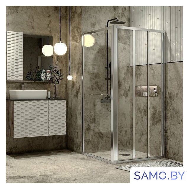 Душевой уголок Grossman Alba1 GR-9090Al1 90x90x190 - Изображение №5 — Интернет-магазин samo.by