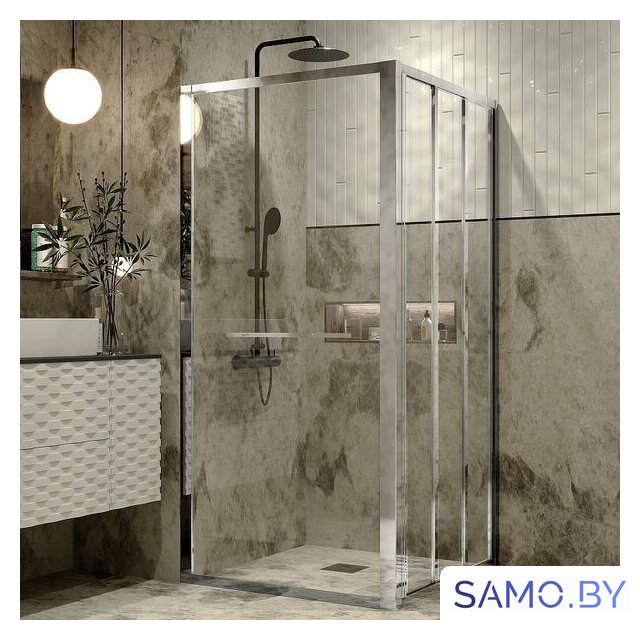 Душевой уголок Grossman Alba1 GR-9090Al1 90x90x190 - Изображение №4 — Интернет-магазин samo.by