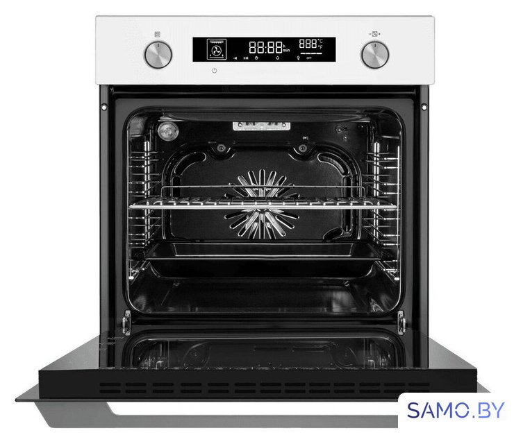 Электрический духовой шкаф MAUNFELD AEOH60106W - Изображение №3 — Интернет-магазин samo.by