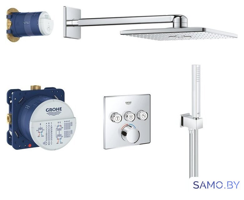 Душевая система  Grohe SmartControl 34712000 - Изображение №1 — Интернет-магазин samo.by