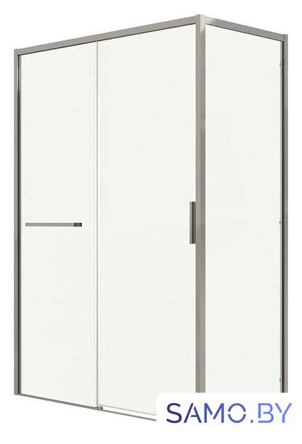 Душевой уголок Grossman Style 100x80x195 120.K33.05.1080.10.00 (хром/прозрачное стекло) - Изображение №1 — Интернет-магазин samo.by