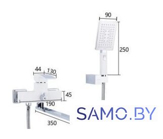 Смеситель Gappo G2207-7 - Изображение №2 — Интернет-магазин samo.by