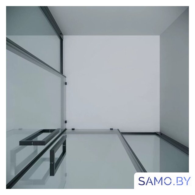 Душевой уголок Grossman Cosmo 80x80x195 300.K33.02.8080.42.00 (графит сатин/прозрачное стекло) - Изображение №6 — Интернет-магазин samo.by