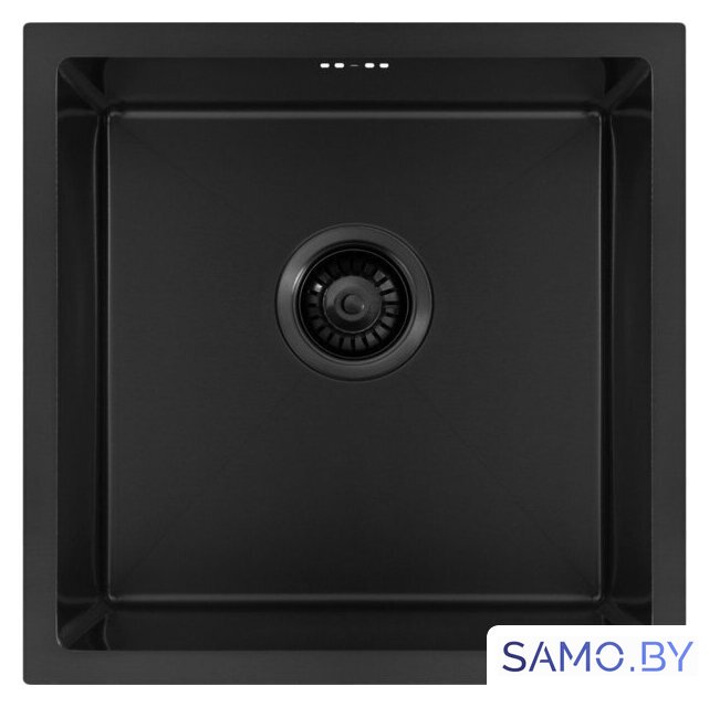 Кухонная мойка ARFEKA ECO AR 450*450 BLACK PVD NANO - Изображение №2 — Интернет-магазин samo.by