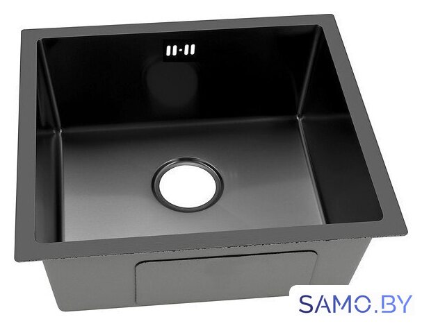 Кухонная мойка ARFEKA ECO AR 450*450 BLACK PVD NANO - Изображение №5 — Интернет-магазин samo.by