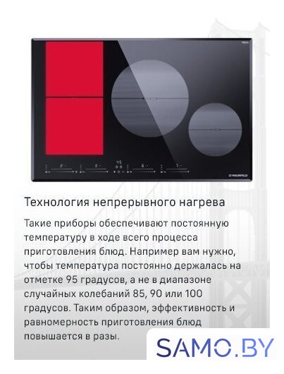 Варочная панель MAUNFELD CVI804SFBK LUX - Изображение №16 — Интернет-магазин samo.by