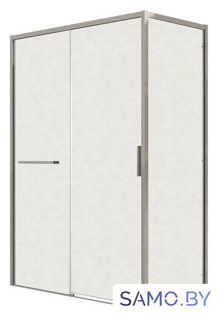 Душевой уголок Grossman Style 100x80x195 120.K33.05.1080.10.02 (хром/стекло шиншилла) - Изображение №1 — Интернет-магазин samo.by