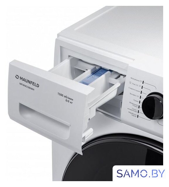 Стиральная машина MAUNFELD MFWM1586WH - Изображение №15 — Интернет-магазин samo.by