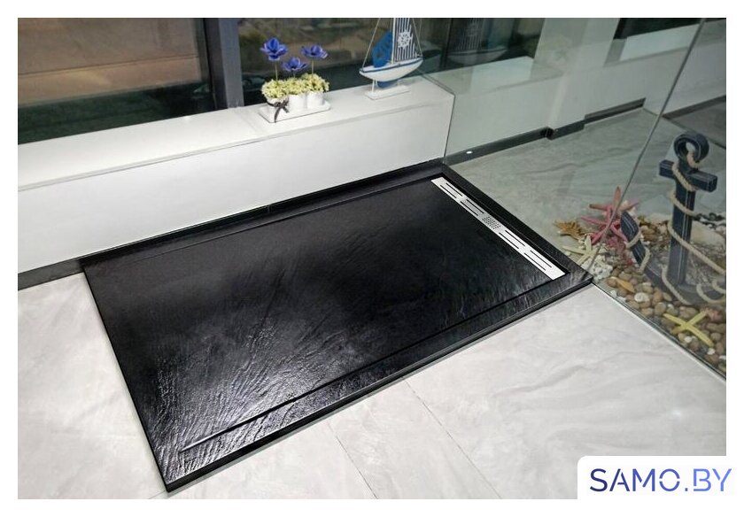 Душевой поддон WeltWasser TRS 14090 Stone-BL 140x90 - Изображение №3 — Интернет-магазин samo.by