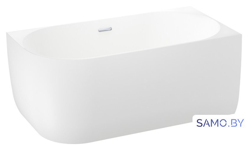 Ванна Wellsee Belle Spa 150x75 235702001 (пристенная ванна (правая) белый глянец, экран, каркас, сифон-автомат хром) - Изображение №2 — Интернет-магазин samo.by