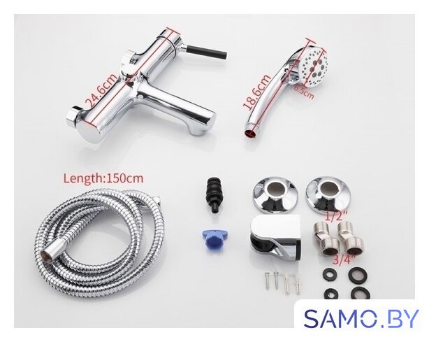 Смеситель FRAP H44 F3244 - Изображение №3 — Интернет-магазин samo.by