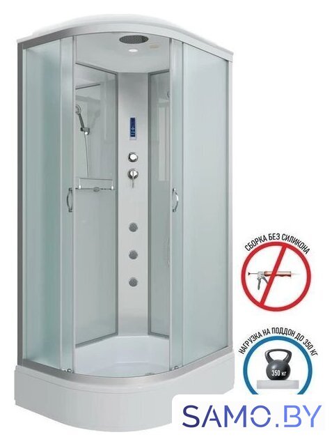 Душевая кабина Niagara NG-33194-14RF 110x90 (матовое стекло) - Изображение №1 — Интернет-магазин samo.by