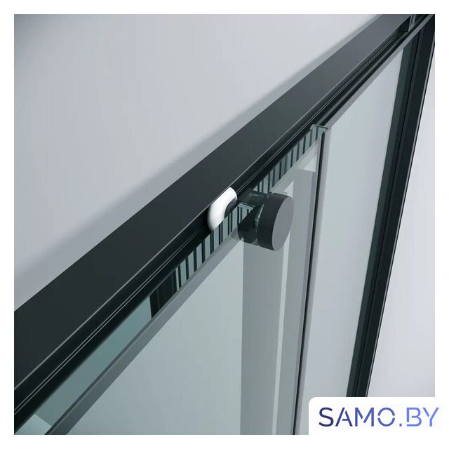 Душевой уголок Grossman Galaxy 120x80x195 300.K33.01.1280.21.00 (черный матовый/прозрачное стекло) - Изображение №5 — Интернет-магазин samo.by