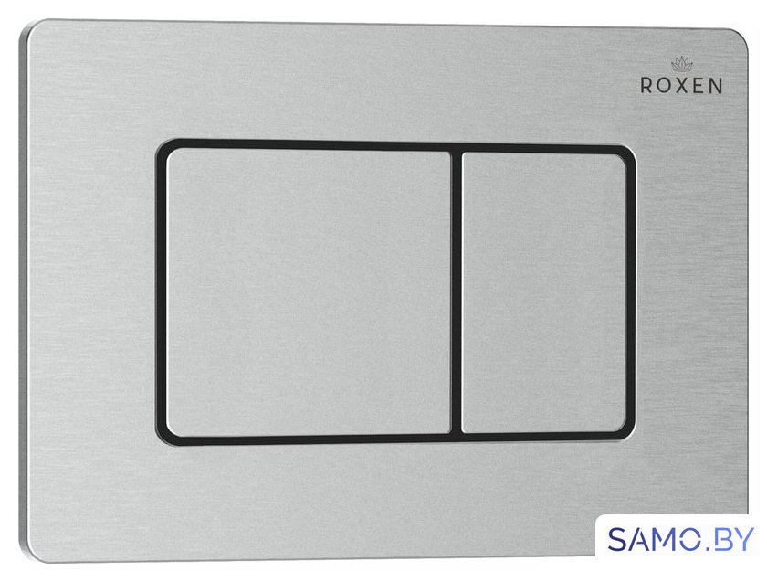 Инсталляция для унитаза Roxen StounFix Dual Fresh 968406 (c аромадозатором) с кнопкой (сатин) - Изображение №6 — Интернет-магазин samo.by