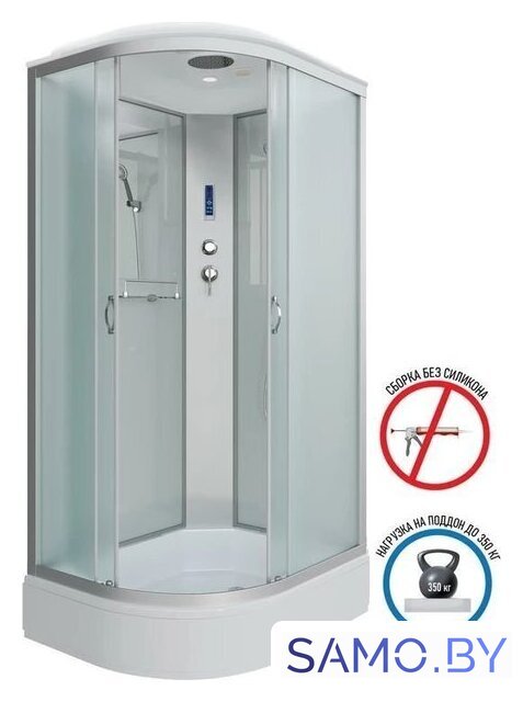 Душевая кабина Niagara NG-33194-14RP 110x90 (матовое стекло) - Изображение №1 — Интернет-магазин samo.by