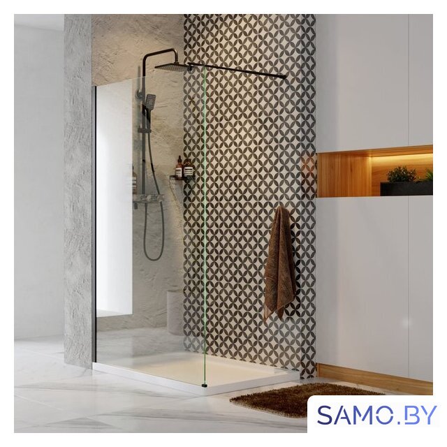 Душевая стенка Wasserkraft Abens 20W40 - Изображение №1 — Интернет-магазин samo.by