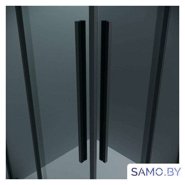 Душевой уголок Grossman Galaxy 120x80x195 300.K33.01.1280.21.10 (черный матовый/тонированное стекло) - Изображение №2 — Интернет-магазин samo.by