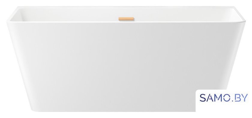 Ванна Wellsee Graceful Pro 150x77 230902004 (отдельностоящая ванна белый глянец, экран, ножки, сифон-автомат золото) - Изображение №1 — Интернет-магазин samo.by