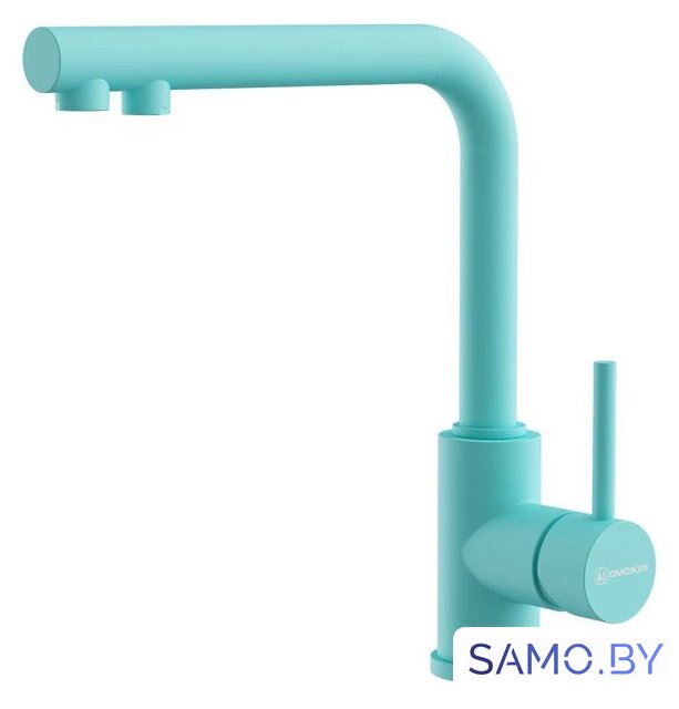 Смеситель Omoikiri Nakagawa 2 Plus-AZ (azur blue) - Изображение №1 — Интернет-магазин samo.by