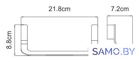 Держатель для полотенца Wasserkraft Sauer K-7960 - Изображение №4 — Интернет-магазин samo.by
