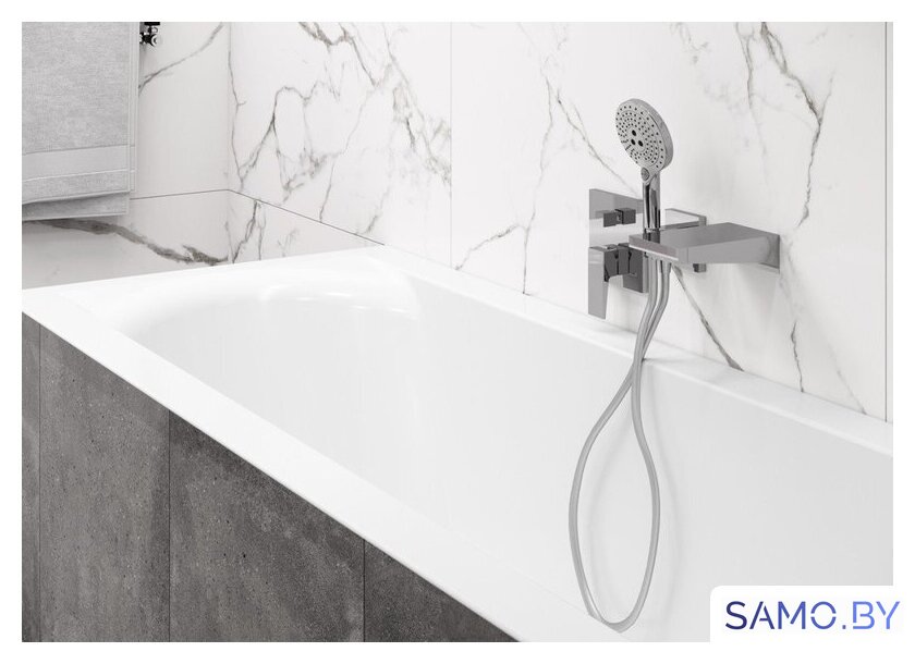 Ванна Bonito Home Aventura 180x80 BH-AV-901-180-80 Slim/St (с ножками) - Изображение №2 — Интернет-магазин samo.by