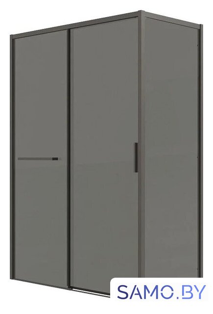Душевой уголок Grossman Style 100x80x195 120.K33.05.1080.21.10 (черный матовый/тонированное стекло) - Изображение №1 — Интернет-магазин samo.by