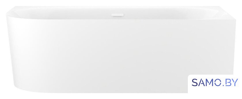Ванна Wellsee Collaro 170x80 28910502R (пристенная ванна (правая) белый глянец, экран, ножки, сифон-автомат глянцевый белый) - Изображение №1 — Интернет-магазин samo.by