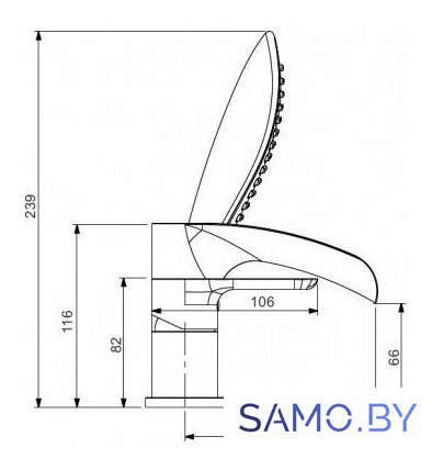 Смеситель Gappo Noar G1148-8 - Изображение №14 — Интернет-магазин samo.by