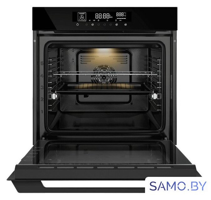 Электрический духовой шкаф MAUNFELD AEOD76106B - Изображение №4 — Интернет-магазин samo.by