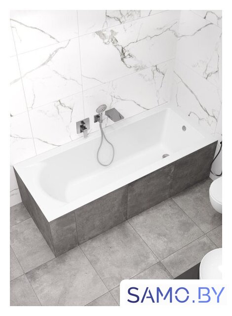 Ванна Bonito Home Aventura 170x75 BH-AV-901-170-75 Slim/St (с ножками) - Изображение №2 — Интернет-магазин samo.by