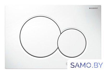 Панель смыва Geberit Sigma 01 115.770.11.5 (белый) - Изображение №1 — Интернет-магазин samo.by
