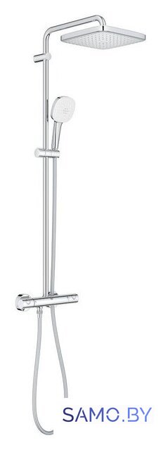 Душевая система  Grohe Tempesta System 250 Cube 26689001 - Изображение №2 — Интернет-магазин samo.by