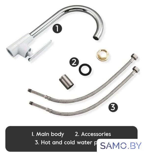 Смеситель FRAP F4058 - Изображение №6 — Интернет-магазин samo.by