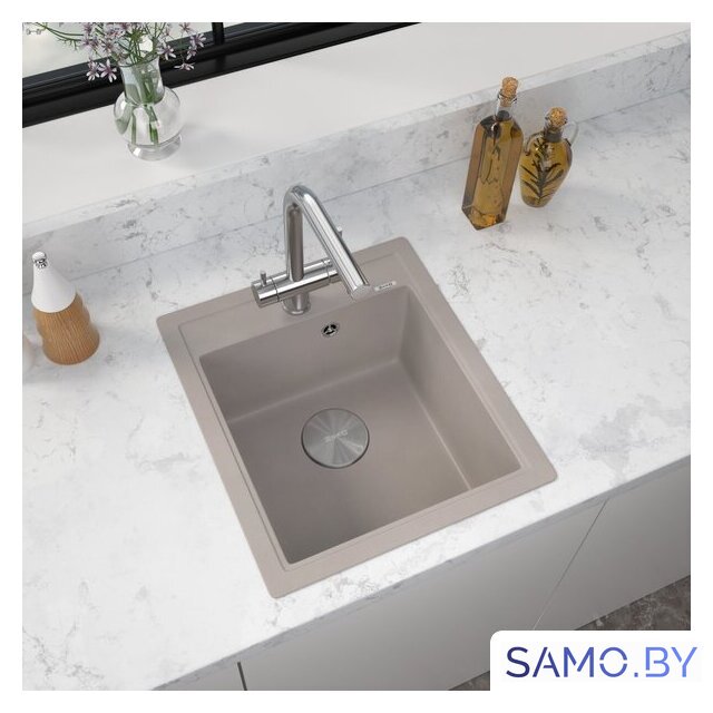 Кухонная мойка ZorG Rock 46 Premium alumetallic - Изображение №1 — Интернет-магазин samo.by