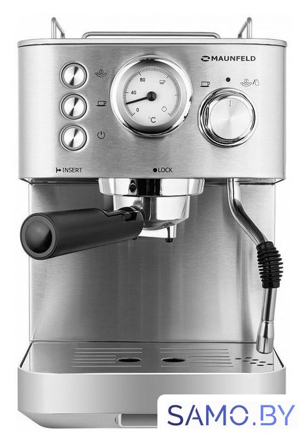 Рожковая кофеварка MAUNFELD MF-721S Pro - Изображение №3 — Интернет-магазин samo.by