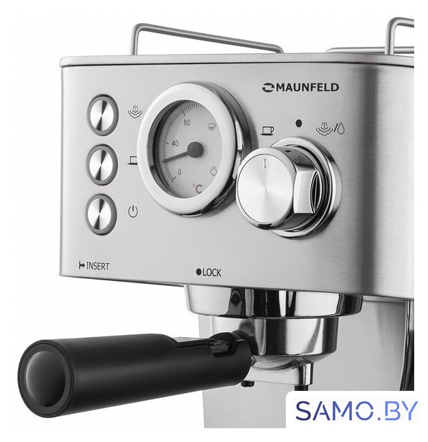 Рожковая кофеварка MAUNFELD MF-721S Pro - Изображение №6 — Интернет-магазин samo.by