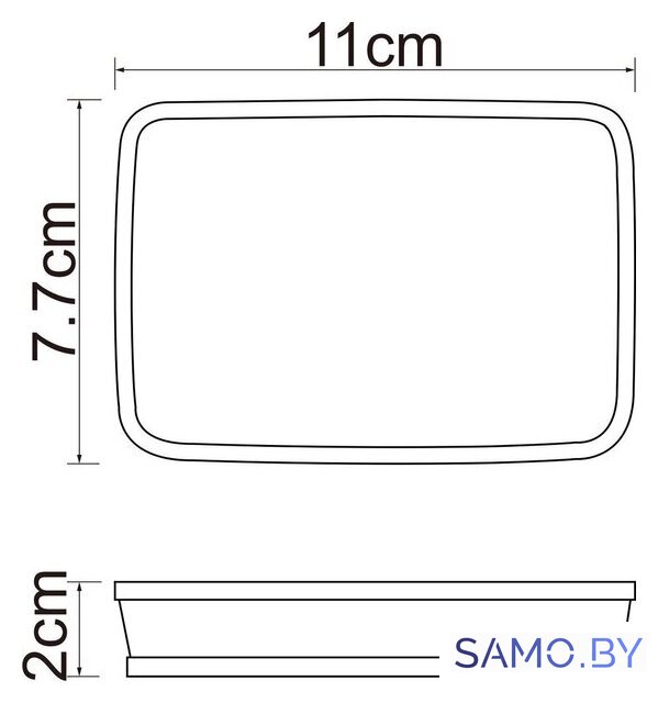 Мыльница Wasserkraft Rossel K-5729 - Изображение №4 — Интернет-магазин samo.by