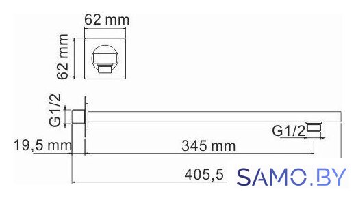 Душевая система  Wasserkraft A12119 - Изображение №8 — Интернет-магазин samo.by