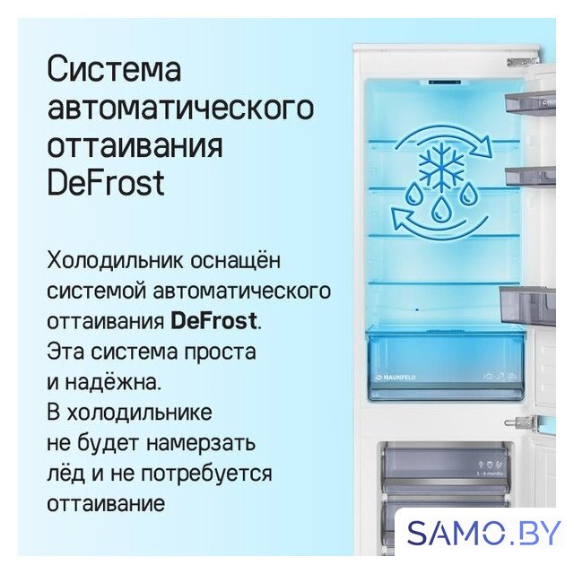 Холодильник MAUNFELD MBF177SWGR Inverter - Изображение №15 — Интернет-магазин samo.by