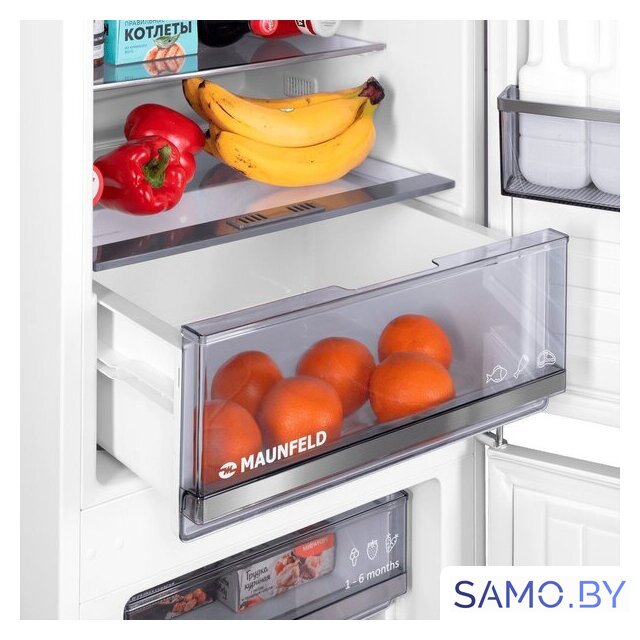 Холодильник MAUNFELD MBF177SWGR Inverter - Изображение №9 — Интернет-магазин samo.by