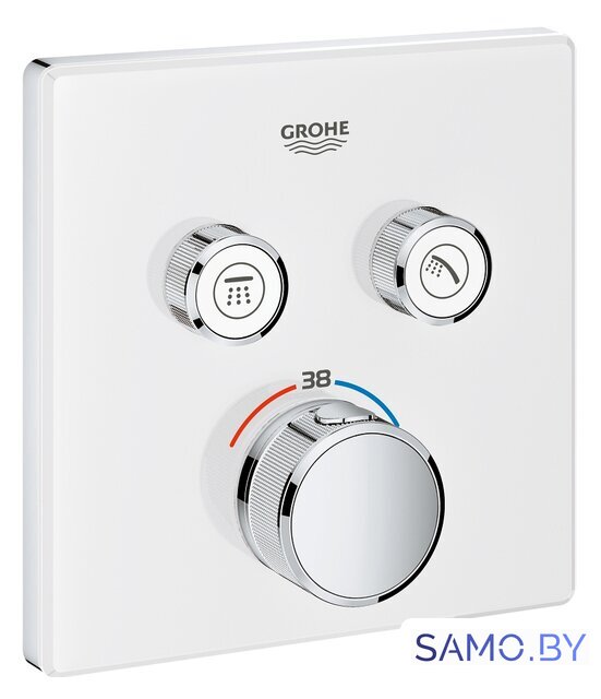 Смеситель без скрытого механизма Grohe Grohtherm SmartControl 29156LS0 - Изображение №1 — Интернет-магазин samo.by