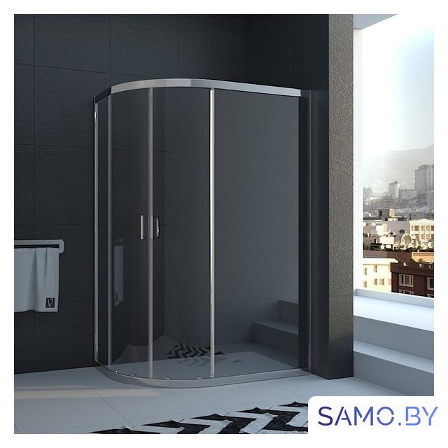 Душевой уголок Veconi RV-03 RV03-10090A-01-19C1 - Изображение №1 — Интернет-магазин samo.by