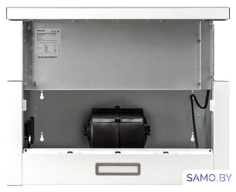 Кухонная вытяжка Weissgauff TEL 600 TC WH - Изображение №4 — Интернет-магазин samo.by