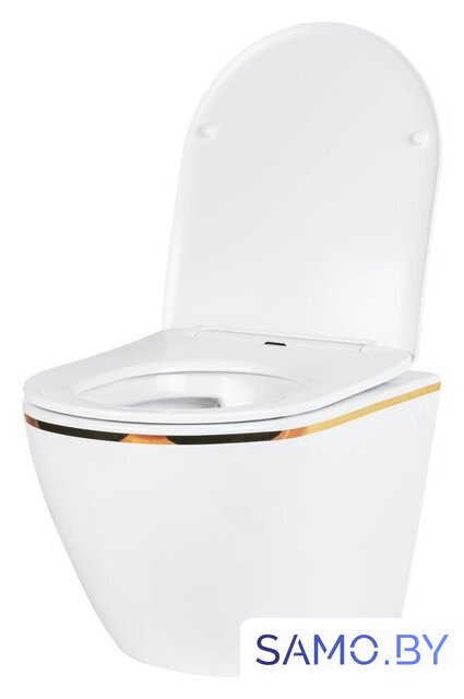 Унитаз подвесной Roxen Antares Gold в комплекте с инсталляцией StounFix Dual Fresh 6 в 1 728092 (кнопка: белый глянец) - Изображение №7 — Интернет-магазин samo.by