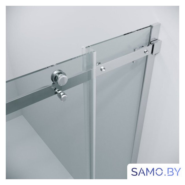 Душевой уголок Grossman Classic 100x100x195 300.K33.04.1010.10.00 (хром/прозрачное стекло) - Изображение №5 — Интернет-магазин samo.by