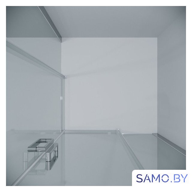 Душевой уголок Grossman Classic 100x100x195 300.K33.04.1010.10.00 (хром/прозрачное стекло) - Изображение №6 — Интернет-магазин samo.by