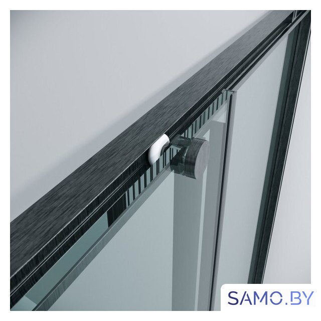Душевой уголок Grossman Galaxy 100x90x195 300.K33.01.1090.42.00 (графит сатин/прозрачное стекло) - Изображение №4 — Интернет-магазин samo.by