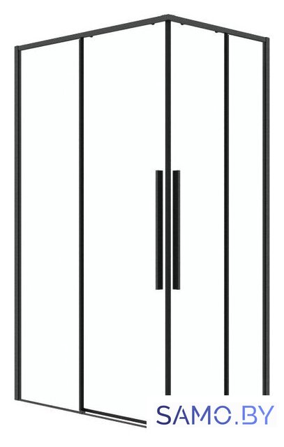Душевой уголок Grossman Galaxy 100x90x195 300.K33.01.1090.42.00 (графит сатин/прозрачное стекло) - Изображение №1 — Интернет-магазин samo.by