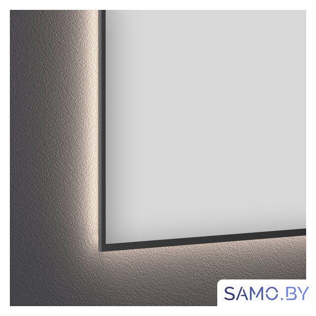  Wellsee Зеркало с фоновой LED-подсветкой 7 Rays' Spectrum 172200910, 70 х 55 см (с сенсором и регулировкой яркости освещения) - Изображение №2 — Интернет-магазин samo.by